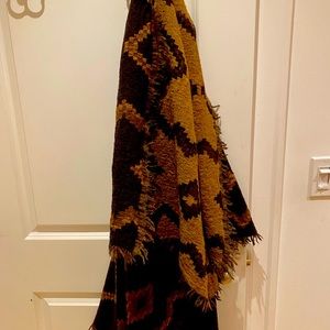 Wilfred Diamond Mosaic Blanket Scarf